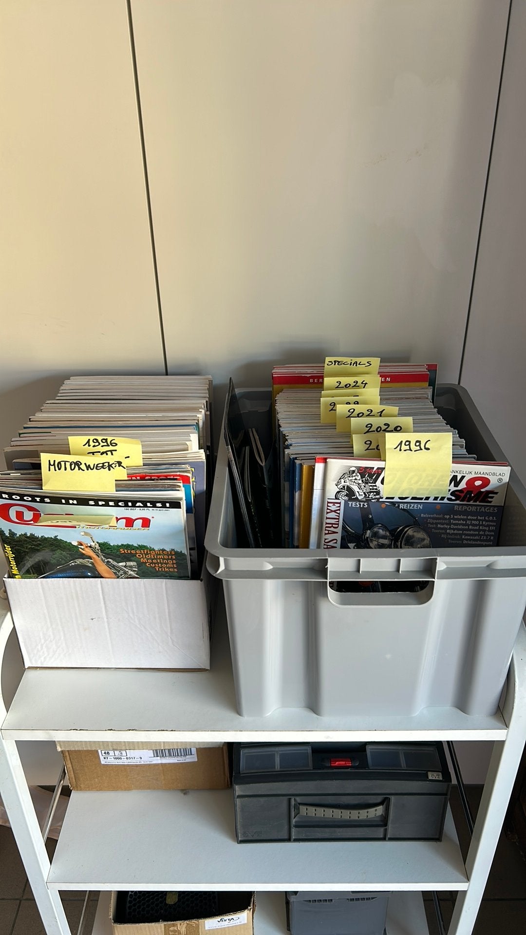 Tijdschriften, Boeken, Motoren, Ophalen, Zo goed als nieuw