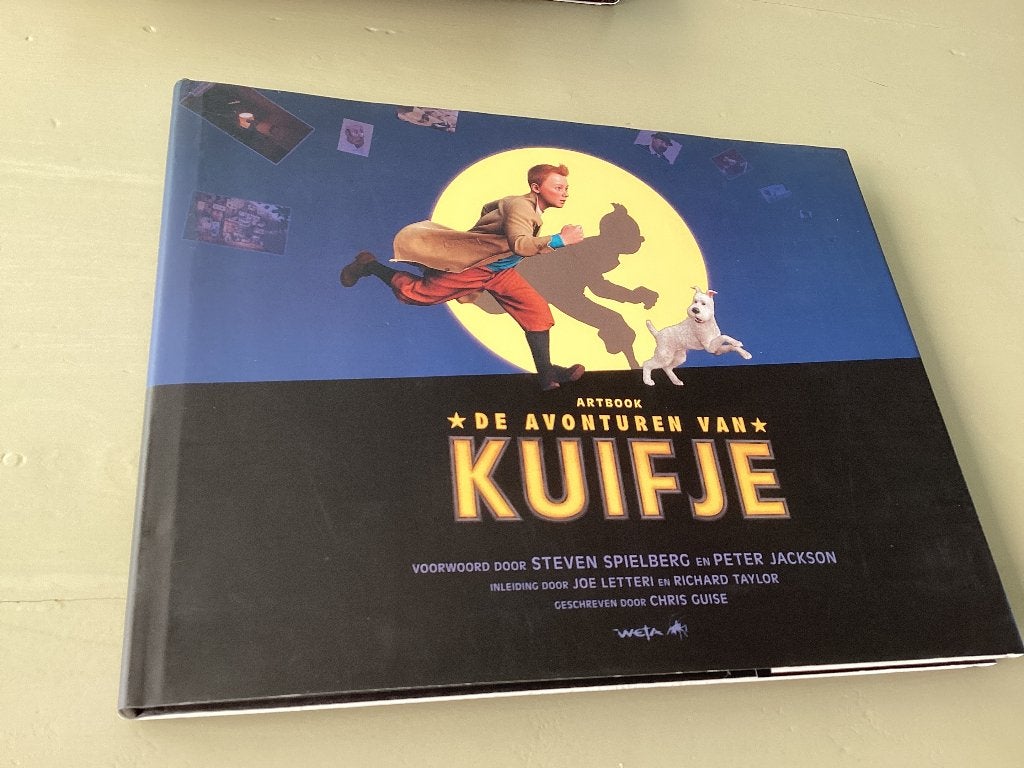 Artbook De avonturen van KUIFJE. Voorwoord Steven Spielberg, Livres, Livres offerts à l'occasion de la semaine du livre, Enlèvement ou Envoi