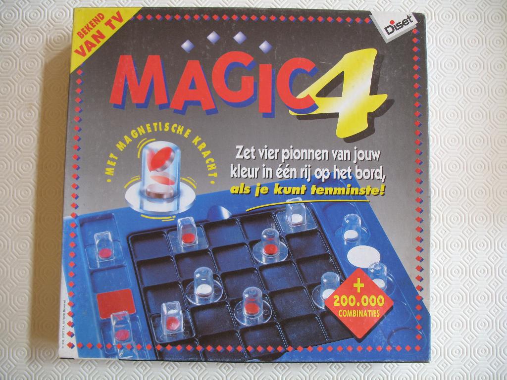 Magic 4  ‘met magnetische kracht’  , Hobby en Vrije tijd, Gezelschapsspellen | Overige, Ophalen of Verzenden