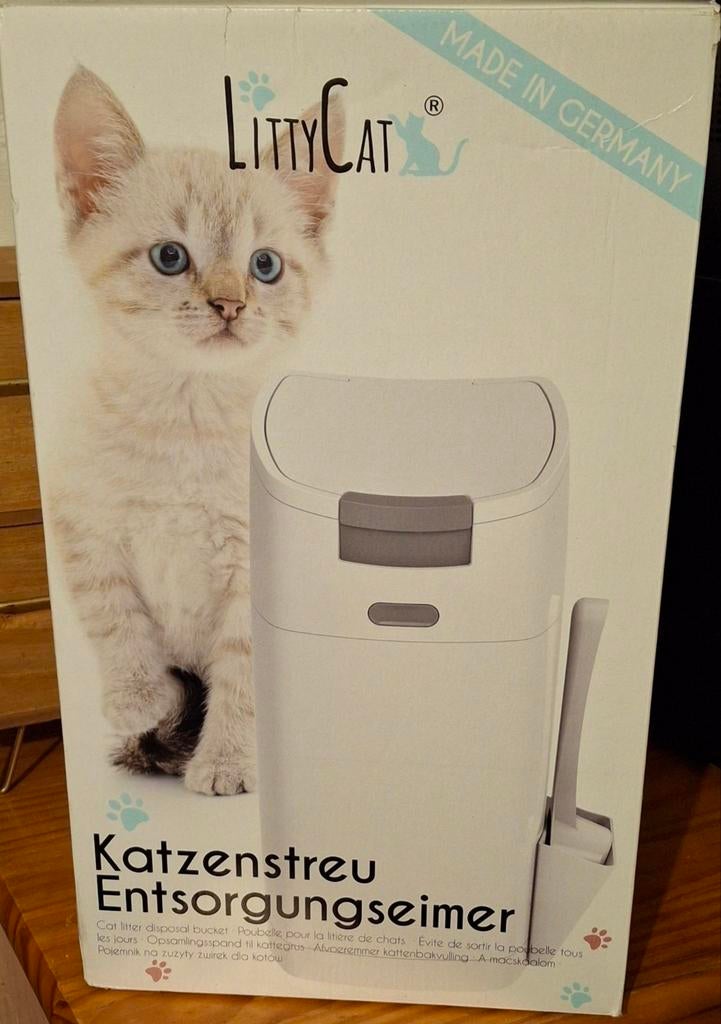 Poubelle pour la litière du chat, Enlèvement ou Envoi, Neuf, Fermé
