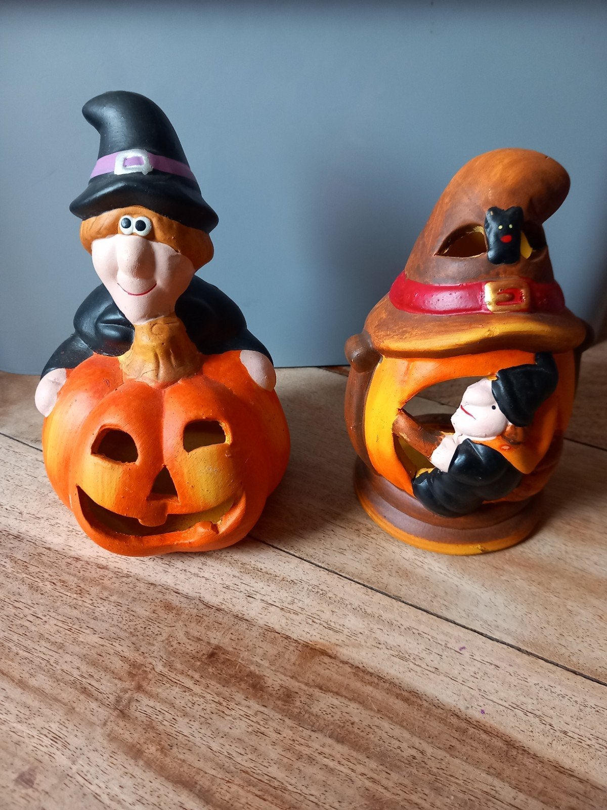 2 helloween decoratie voor theelichtjes, Ophalen, Nieuw