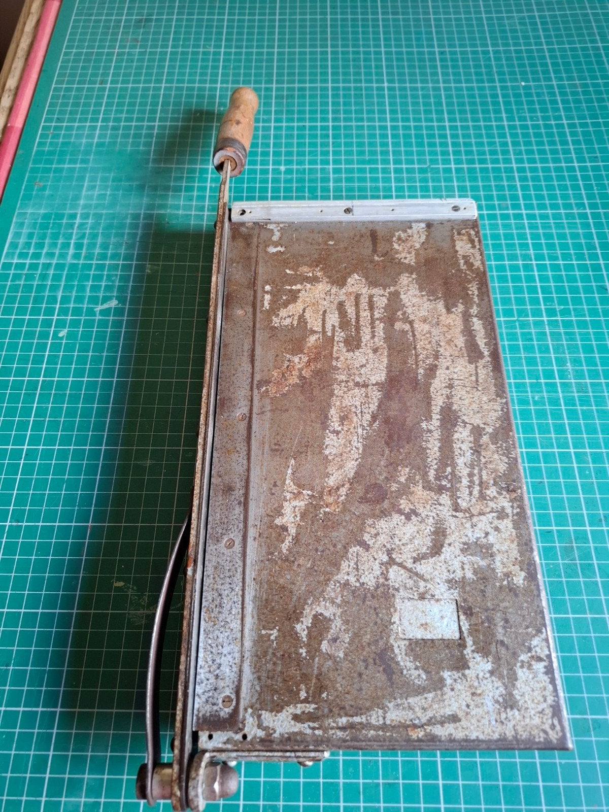 vintage papierguillotine, Antiek en Kunst, Ophalen