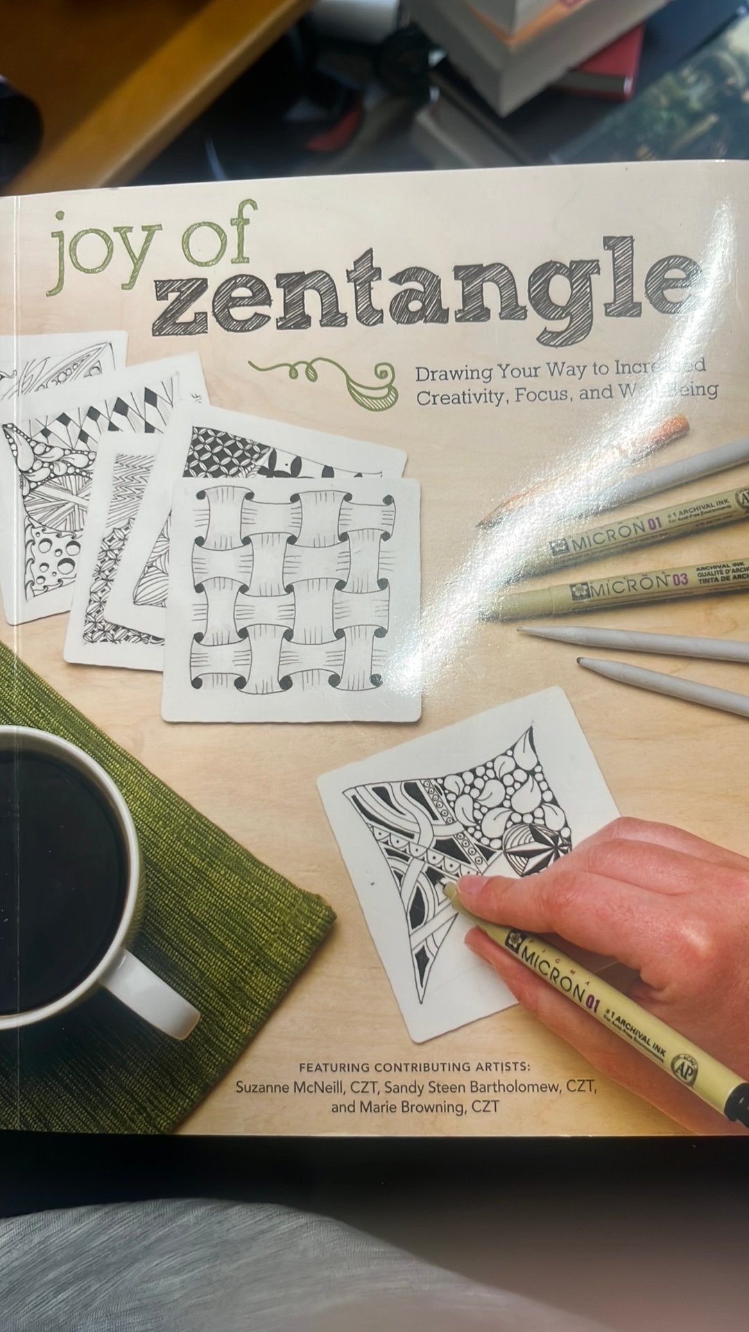 Joy of zentangle, Hobby & Loisirs créatifs, Dessin, Enlèvement, Neuf