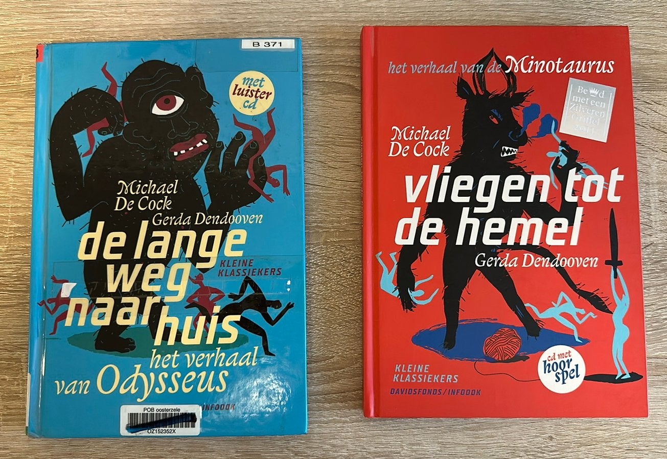 Michael De Cock - verhalen uit Griekse Mythologie, Ophalen of Verzenden, Zo goed als nieuw