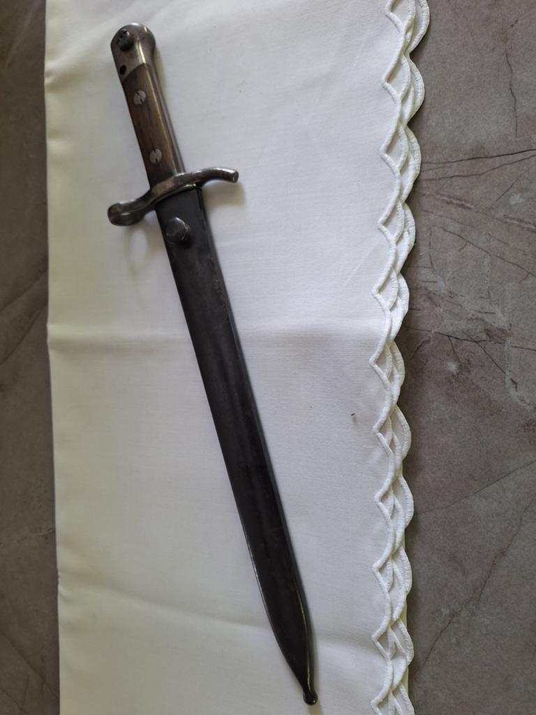 Bajonet van Finland model 1935, Verzamelen, Ophalen of Verzenden, Landmacht, Mes of Dolk
