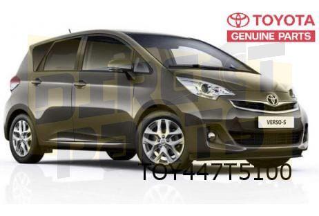 Toyota Verso S (5/14-) voorbumper (te spuiten) Origineel! 52, Auto-onderdelen, -, -, Nieuw, Toyota
