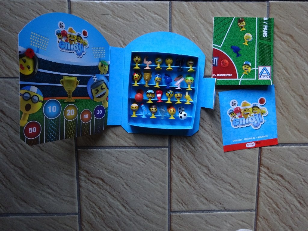 Emoji's Aldi verzameldoos, Aldi, Ophalen of Verzenden