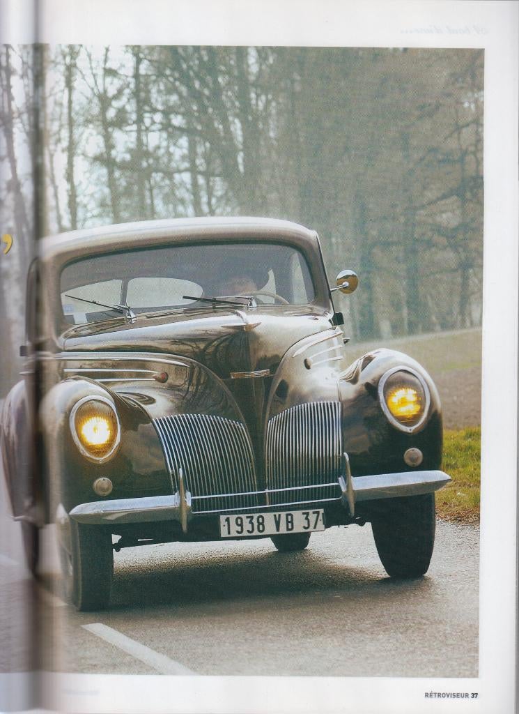 1939 Lincoln Zephyr V12 voiture de collection, Livres, Envoi, Utilisé