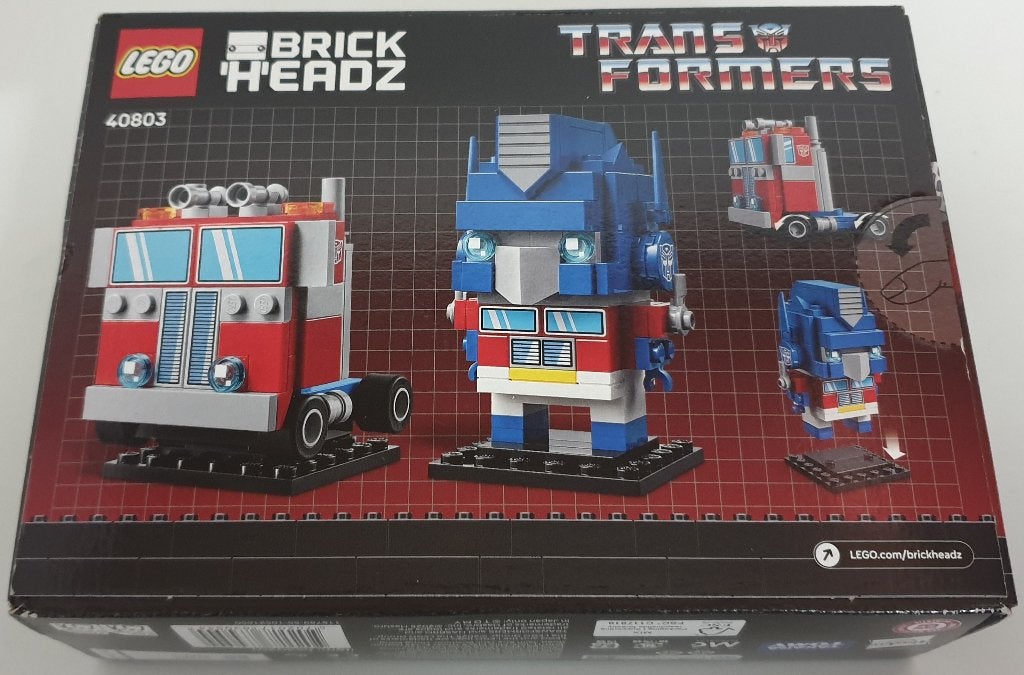 LEGO 40803 Optimus Prime robot en voertuig - NIEUW & SEALED, BrickHeadz, Lego, Nieuw, Ophalen of Verzenden