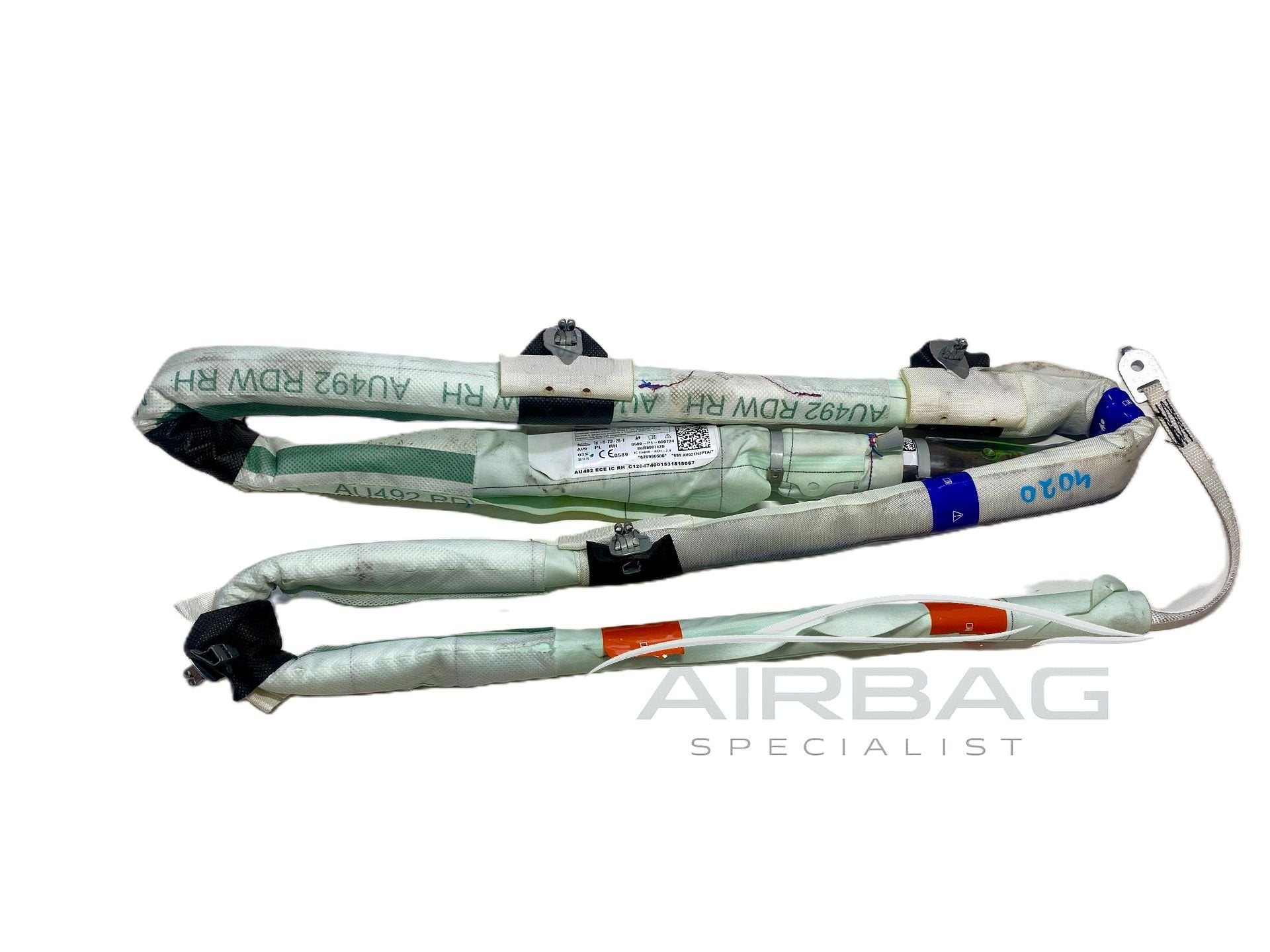 Audi A4 Hemel dak roof curtain airbag Rechts/right 8W9880742, Gebruikt, -, -, Ophalen of Verzenden