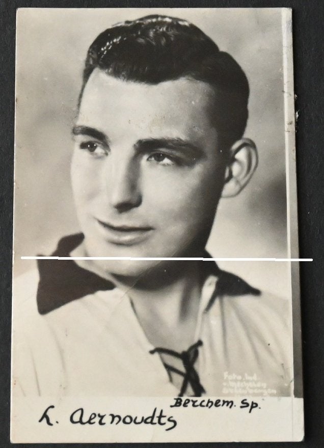 Berchem Sport Spelersfoto ' 40 / Leon Aernoudts, Verzenden, Gebruikt, Poster, Plaatje of Sticker