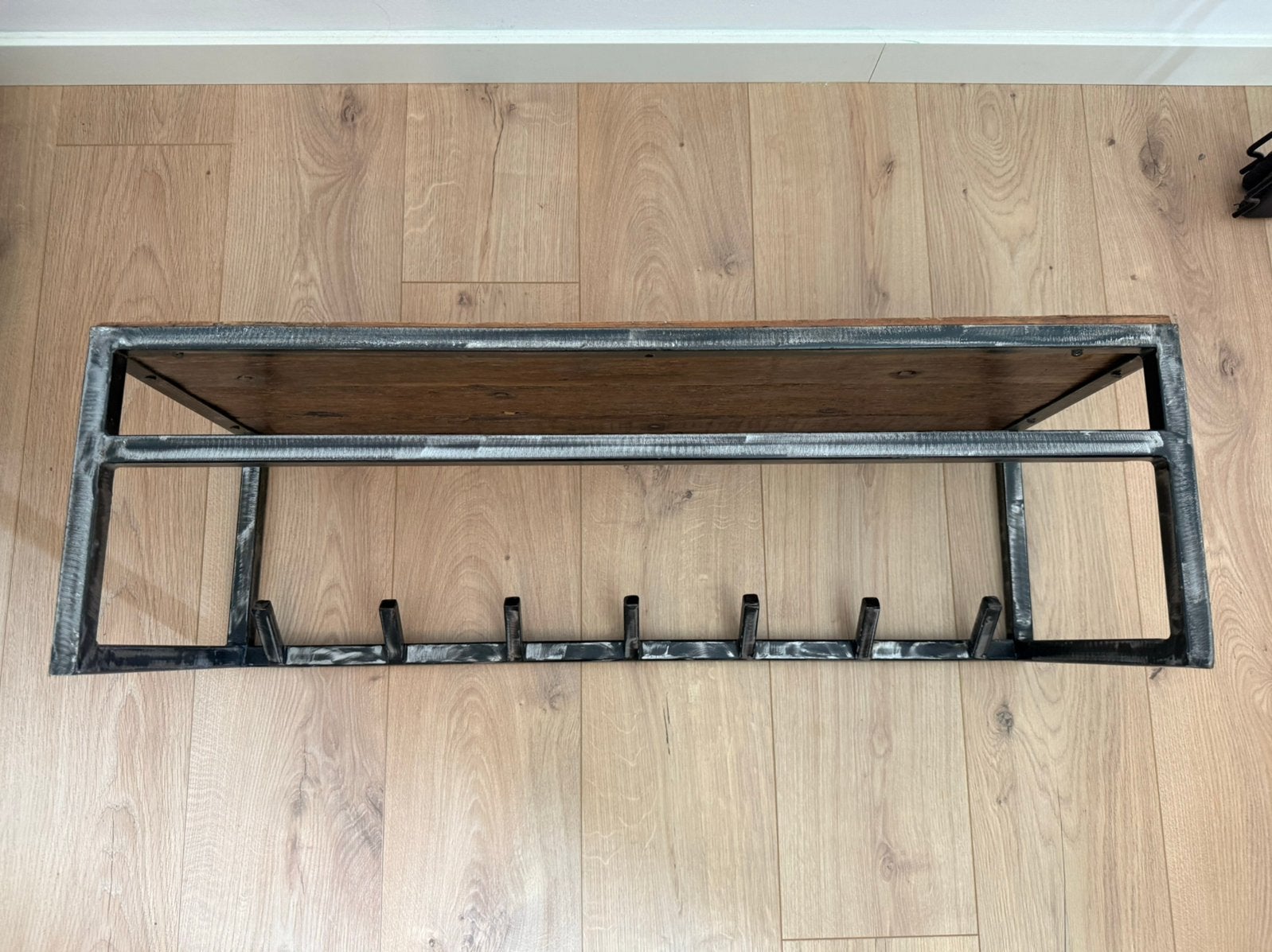 Industriële kapstok., Huis en Inrichting, Woonaccessoires | Kapstokken, Gebruikt, Minder dan 100 cm, Metaal, Ophalen