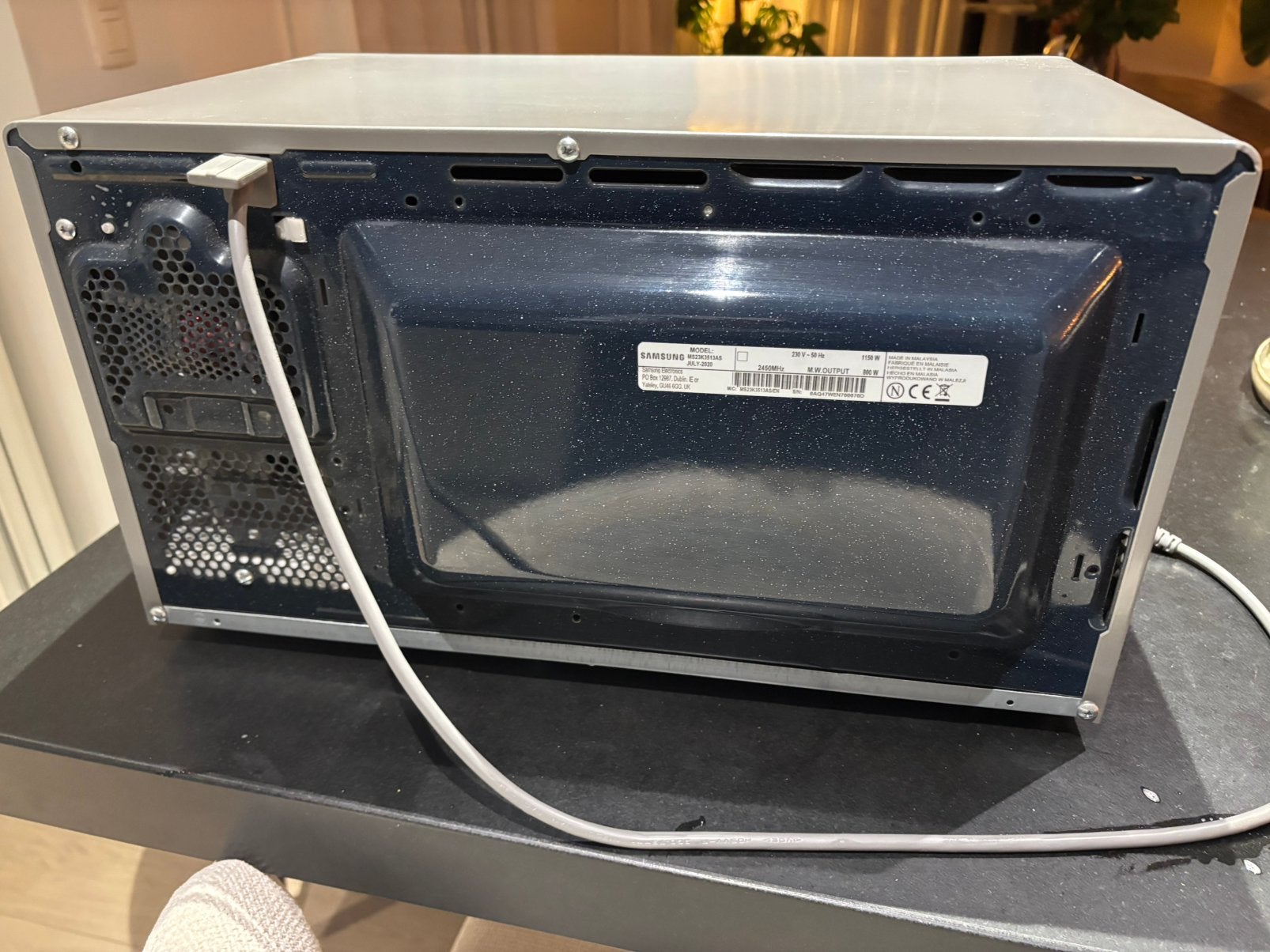 Samsung Microgolfoven, Ophalen, Zo goed als nieuw, Microgolfoven
