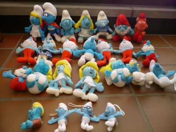 Vele mooie smurfen, Verzamelen, Ophalen, Zo goed als nieuw, Overige Smurfen, Poppetje, Figuurtje of Knuffel