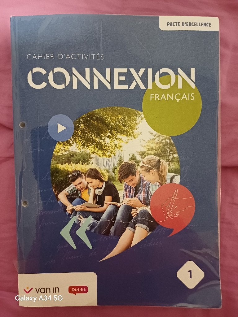 Connexion francais 1 cahier d'activité, Neuf, Van in, Français, Enlèvement