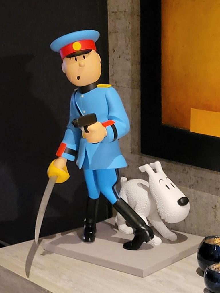Kuifje / Bobby - Kolonel - St Emett - Het gebroken oor, Ophalen of Verzenden, Kuifje, Nieuw, Beeldje of Figuurtje