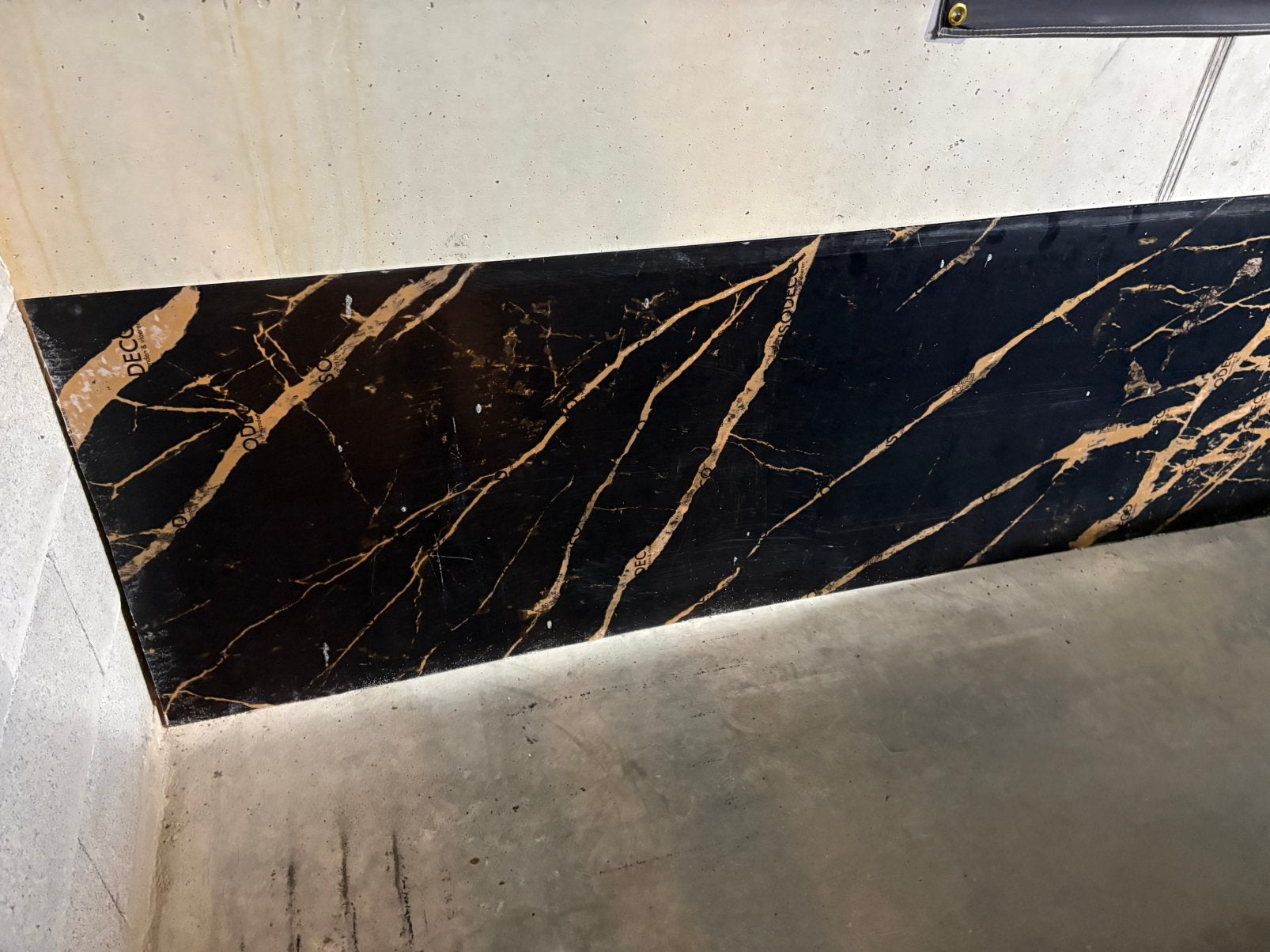 Pvc marmer look plaat, Doe-het-zelf en Bouw, Ophalen, Zo goed als nieuw
