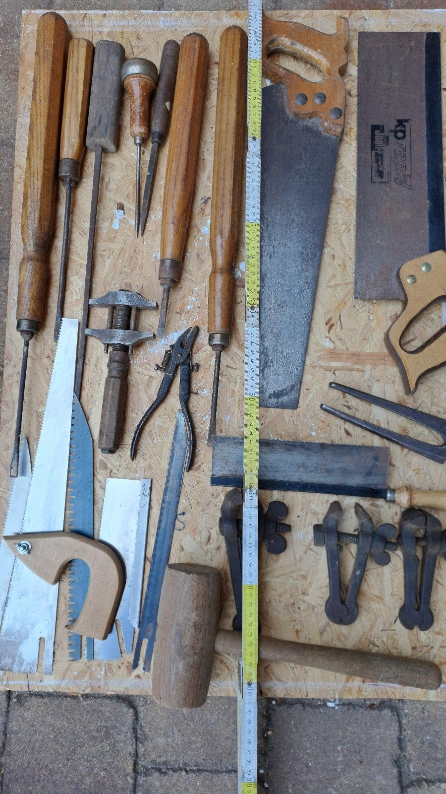 divers outils de menuiserie, Enlèvement ou Envoi, Utilisé