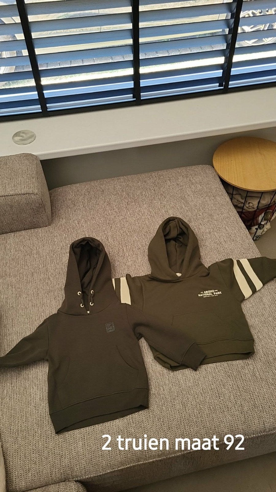 vêtements pour enfants, Enlèvement