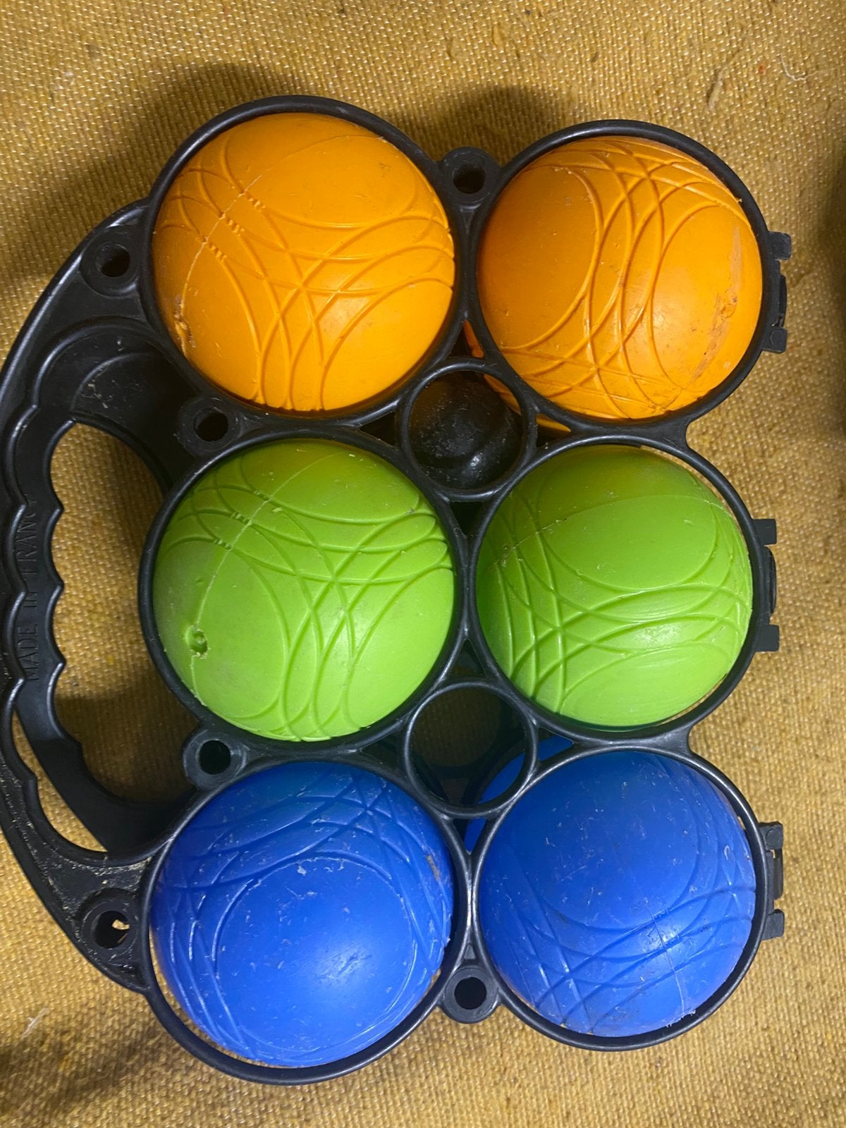 Boules de pétanques pour enfants, Envoi, Utilisé