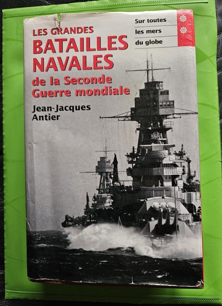 Livre Les Grandes Batailles Navales Seconde Guerre Mondiale, Livres, Enlèvement ou Envoi, Deuxième Guerre mondiale, Utilisé, Marine