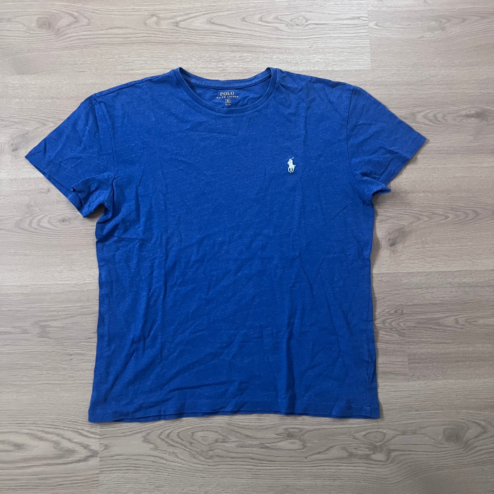 T-shirt Polo Ralph Lauren bleu — taille S, Vêtements | Hommes, Enlèvement ou Envoi, Comme neuf, Taille 46 (S) ou plus petite, Bleu