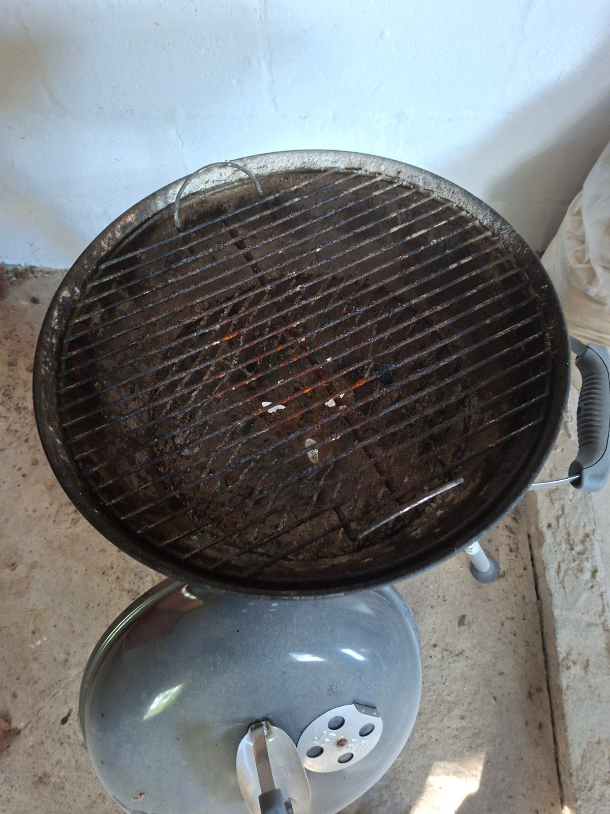 barbecue, Ophalen