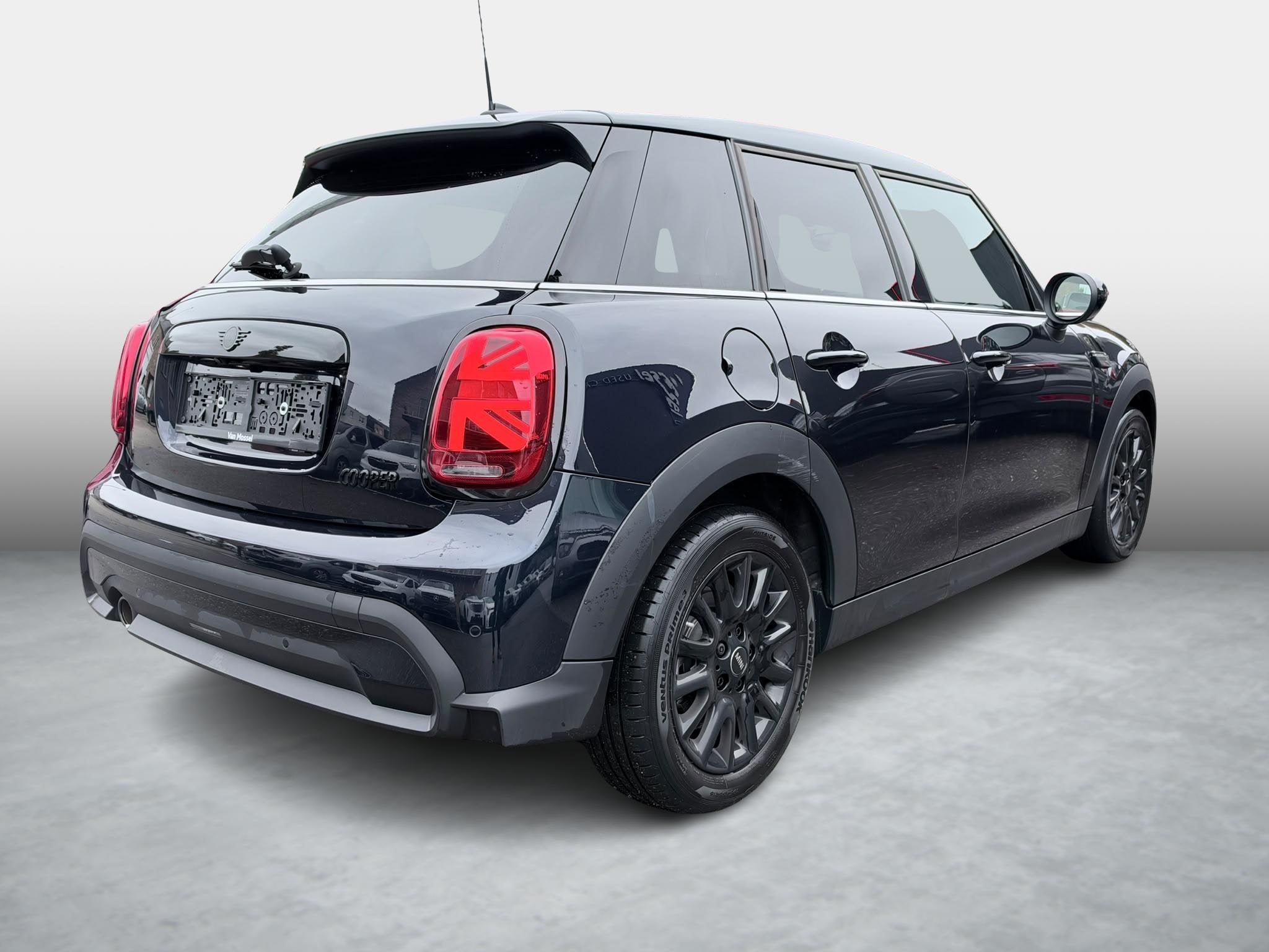 Mini Mini 5 door Cooper (100 kW), Dealer onderhouden, Stof, Gebruikt, Zwart