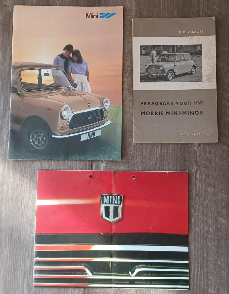 Oude documentatie Mini, Ophalen of Verzenden