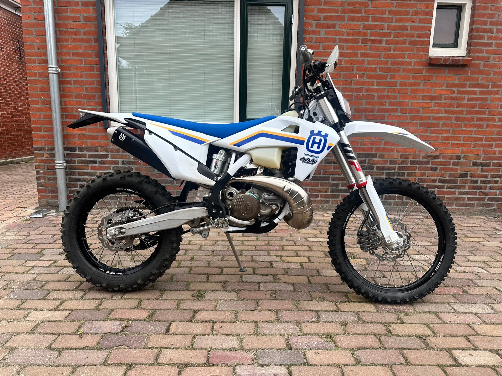 Husqvarna TE300 Heritage! 35 uur!, Ophalen, Zo goed als nieuw