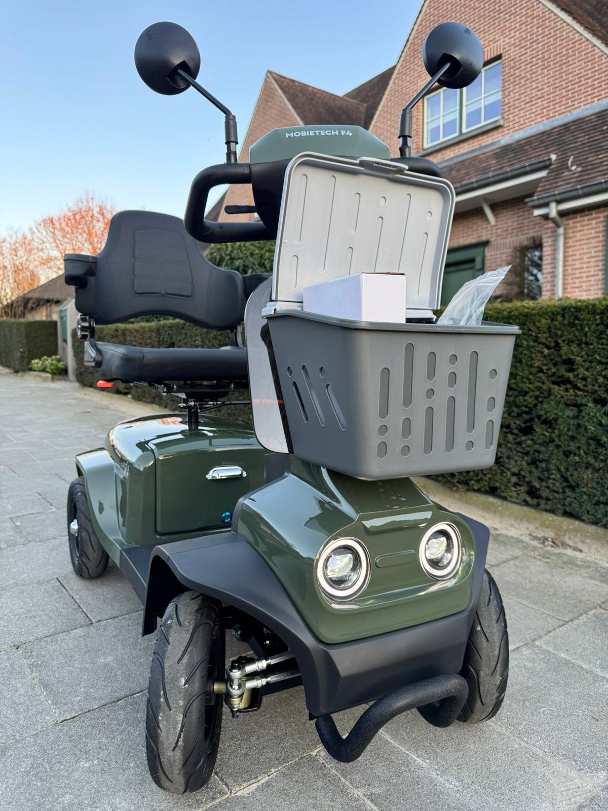 Voiturette électrique MOBIETECH F4 2026| Scootmobiel( Neuf ), Enlèvement ou Envoi, Pliant, Neuf, Fauteuil roulant électrique
