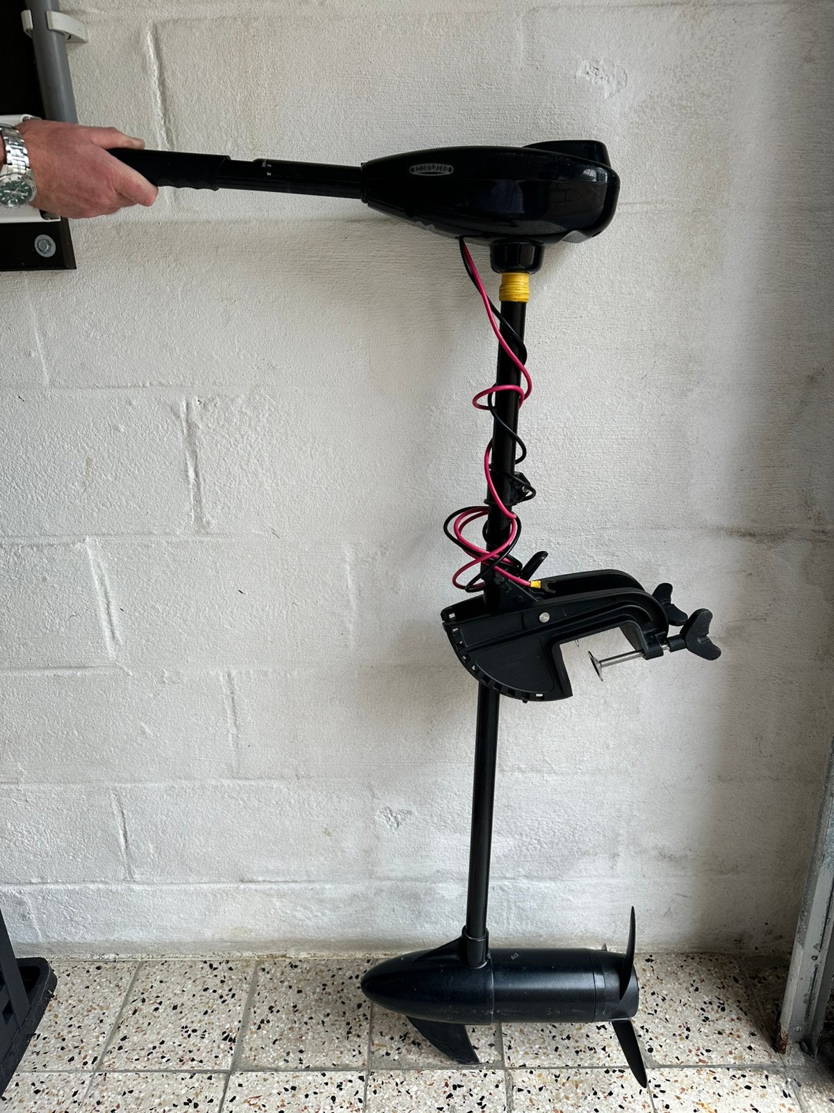 Moteur électrique pour bateau, Sports nautiques & Bateaux, Enlèvement, Utilisé, Moteur et Technique