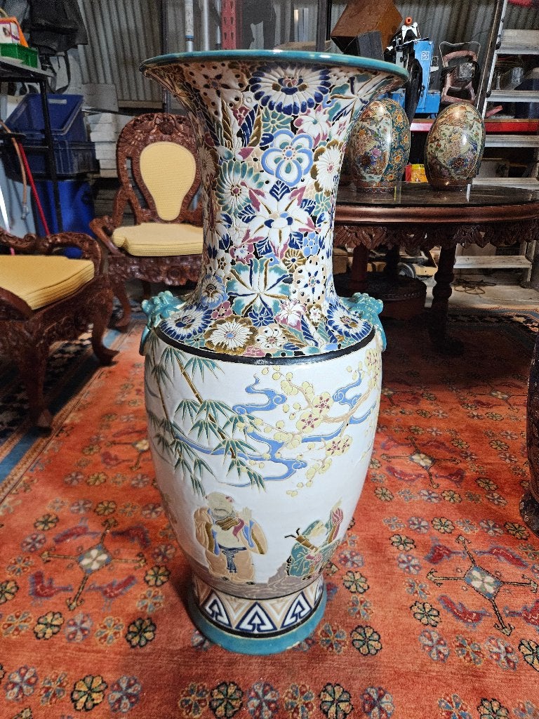 Chineese vaas, Ophalen