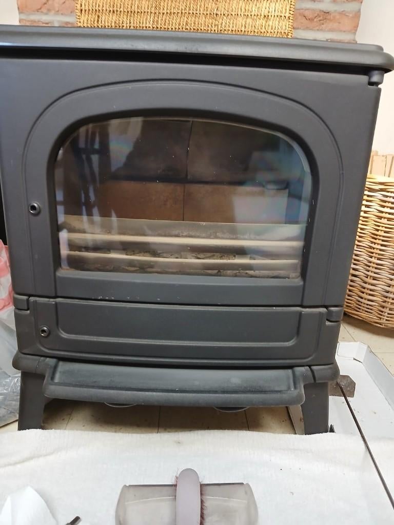 Houtkachel te koop in mooie staat, Huis en Inrichting, Kachels, Ophalen, Gebruikt, Houtkachel, Vrijstaand