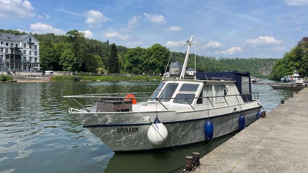 Vedette Beachcraft, acier, 2 moteurs diesel, longueur 9,38 m, Sports nautiques & Bateaux, Bateaux à moteur & Yachts à moteur, 50 ch ou plus