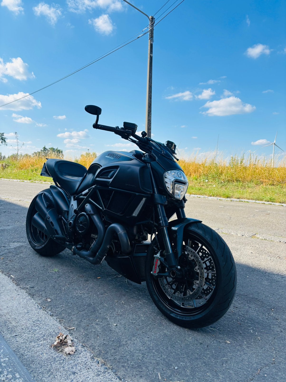 Ducati diavel 1200 DARK, Motoren, Motoren | Ducati, Particulier