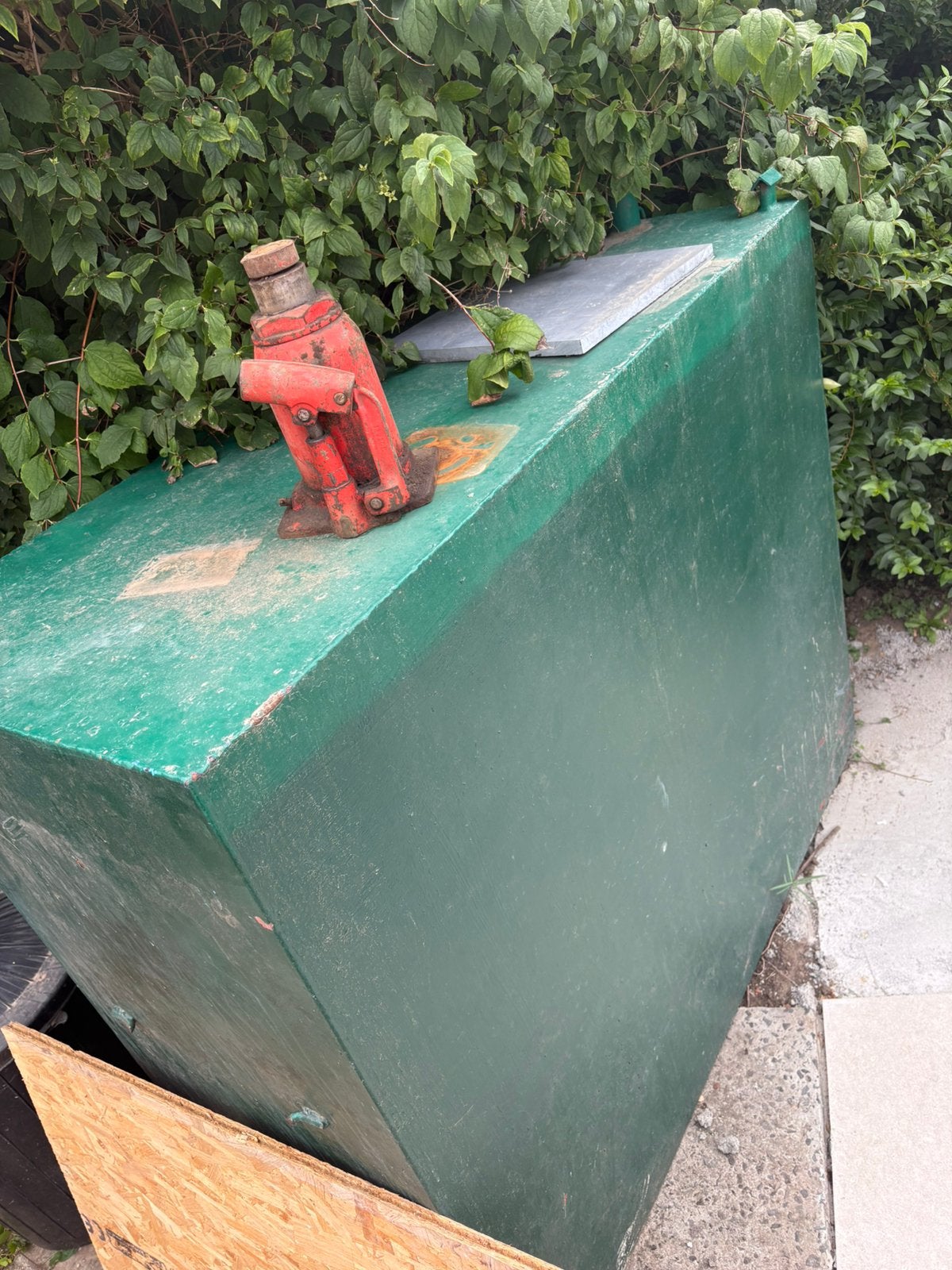 2 Cuve a mazout 1200 litre, Jardin & Terrasse, Enlèvement, Utilisé