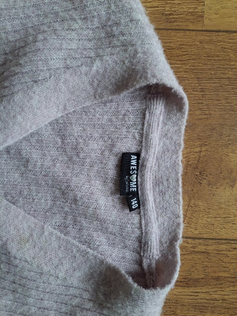 Roze golfje AWESOME maat 140, Kinderen en Baby's, Kinderkleding | Maat 140, Ophalen, Gebruikt