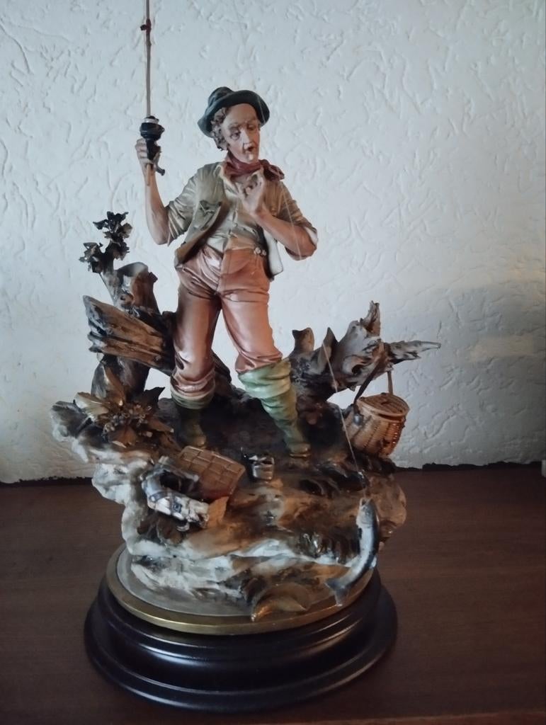 Porselein capodimonte, Ophalen