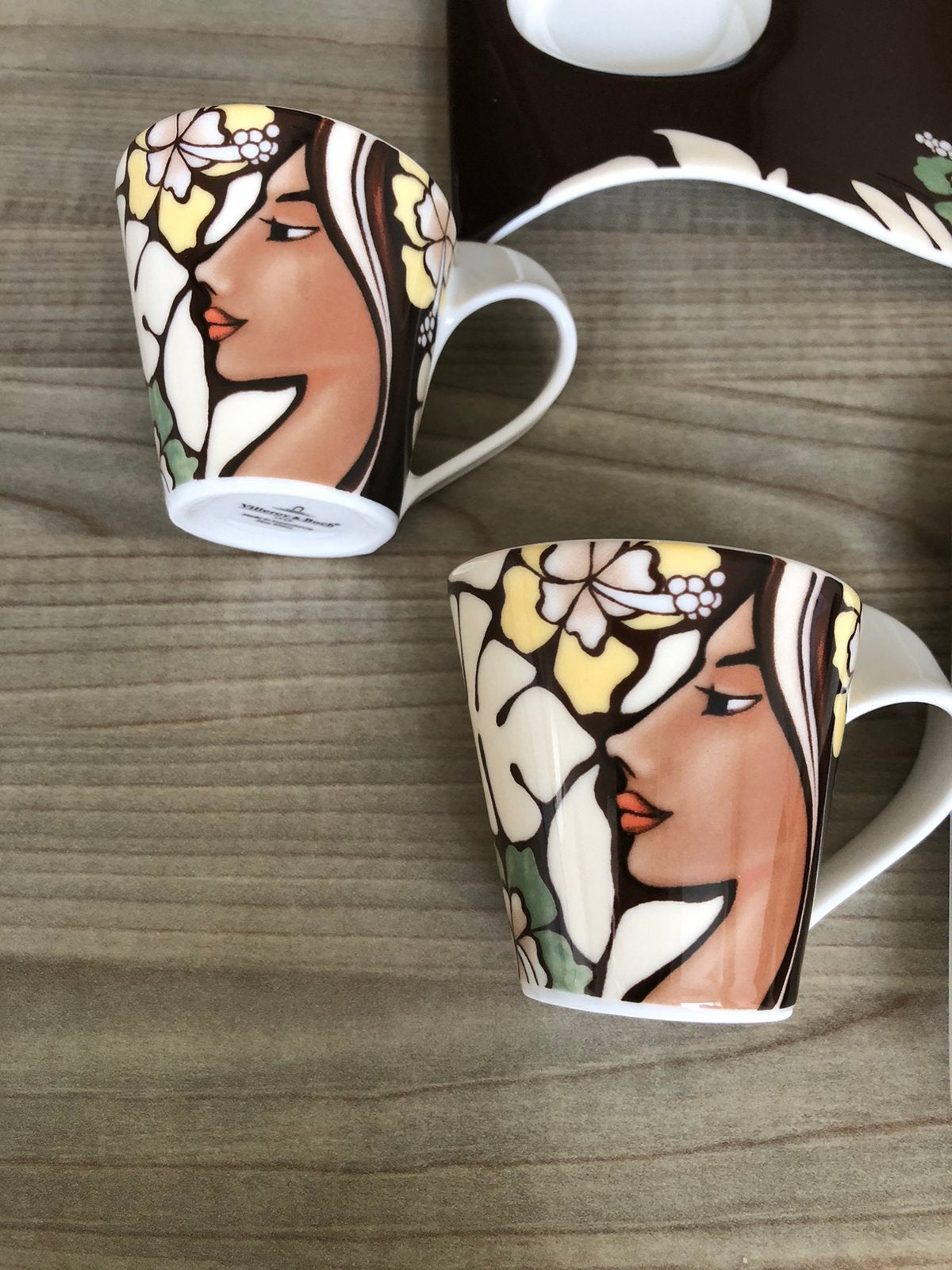 2 tasses à expresso Villeroy & Boch, Maison & Meubles, Enlèvement ou Envoi, Neuf, Porcelaine, Villeroy & Boch