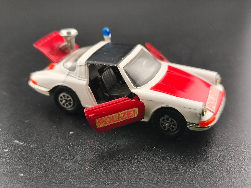 CORGI-SPEELGOED (GEEN DINKY) PORSCHE POLIZEI REF 509, Ophalen of Verzenden, Zo goed als nieuw, Auto, Corgi