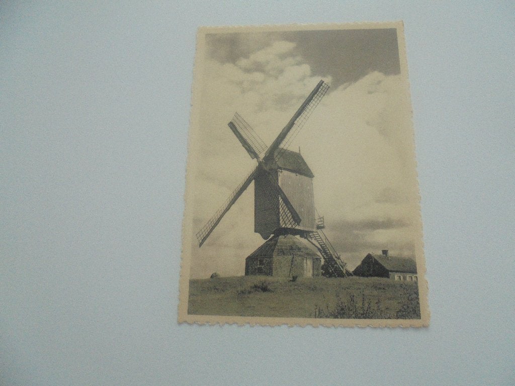 bruggeneinde -de windmolen, Ophalen of Verzenden, 1940 tot 1960, Ongelopen, Antwerpen
