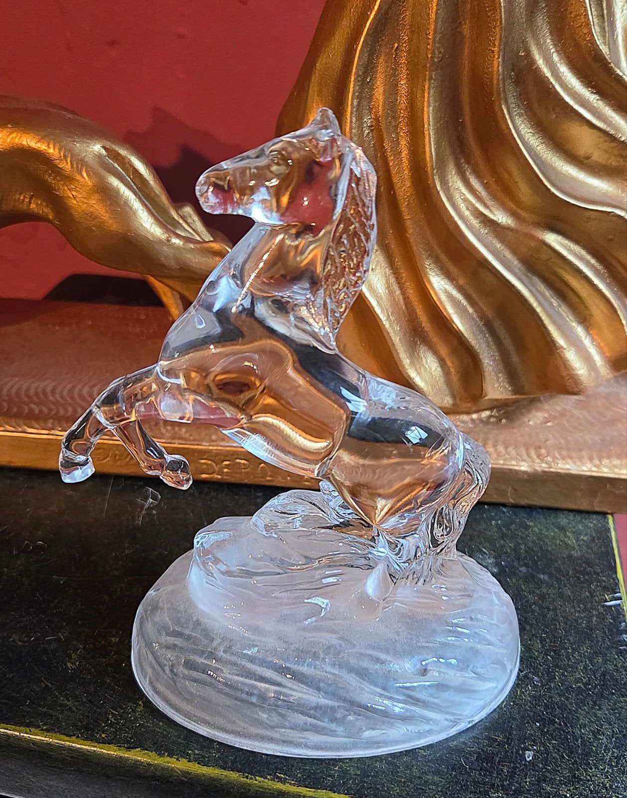 cheval en cristal
