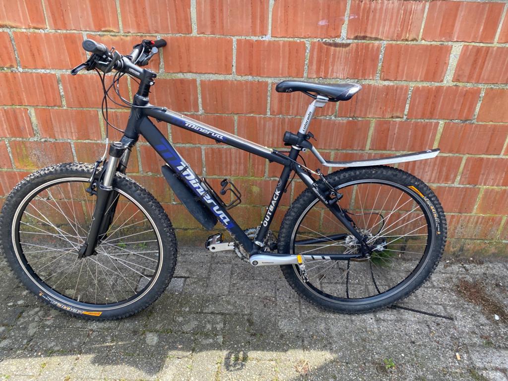 Minerva mountainbike, Fietsen en Brommers, Fietsen | Mountainbikes en ATB, Ophalen, Zo goed als nieuw