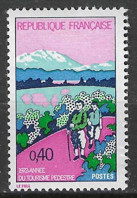 France 1972 - Yvert 1723 - Année du Festival de a marc (PF), Envoi, Non oblitéré