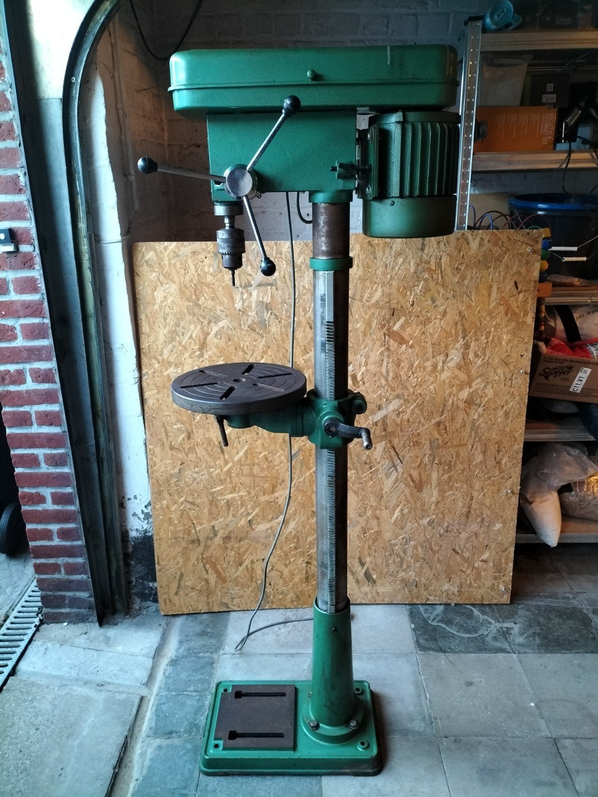 Perel kolomboormachine, Doe-het-zelf en Bouw, Gereedschap | Boormachines, Ophalen, Kolomboormachine