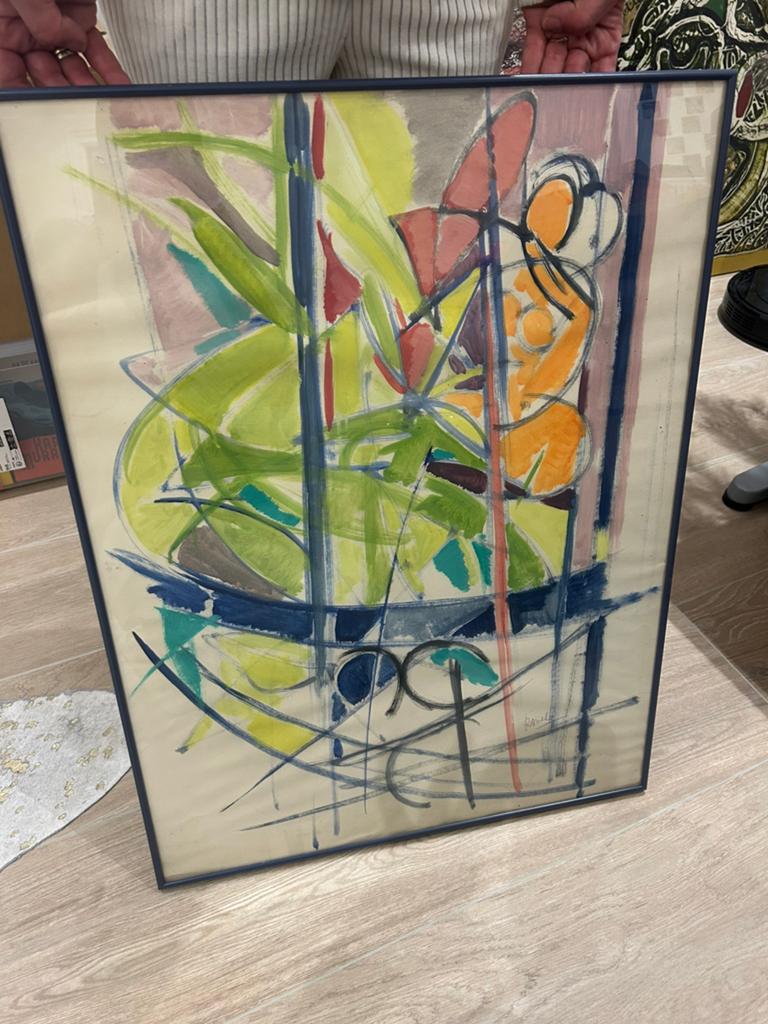 Mels schilderij, Antiek en Kunst, Ophalen