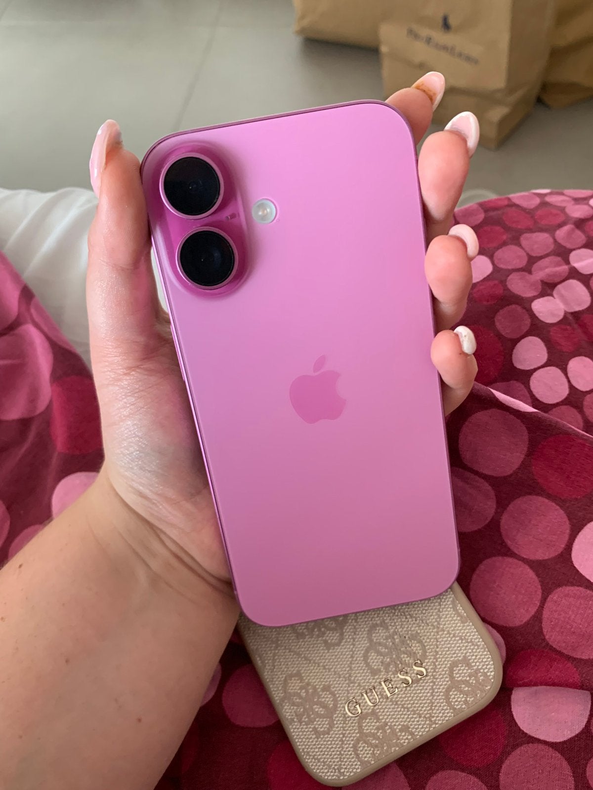 Iphone 16 , roze … 256gb, Enlèvement, Comme neuf, Rose, IPhone 16