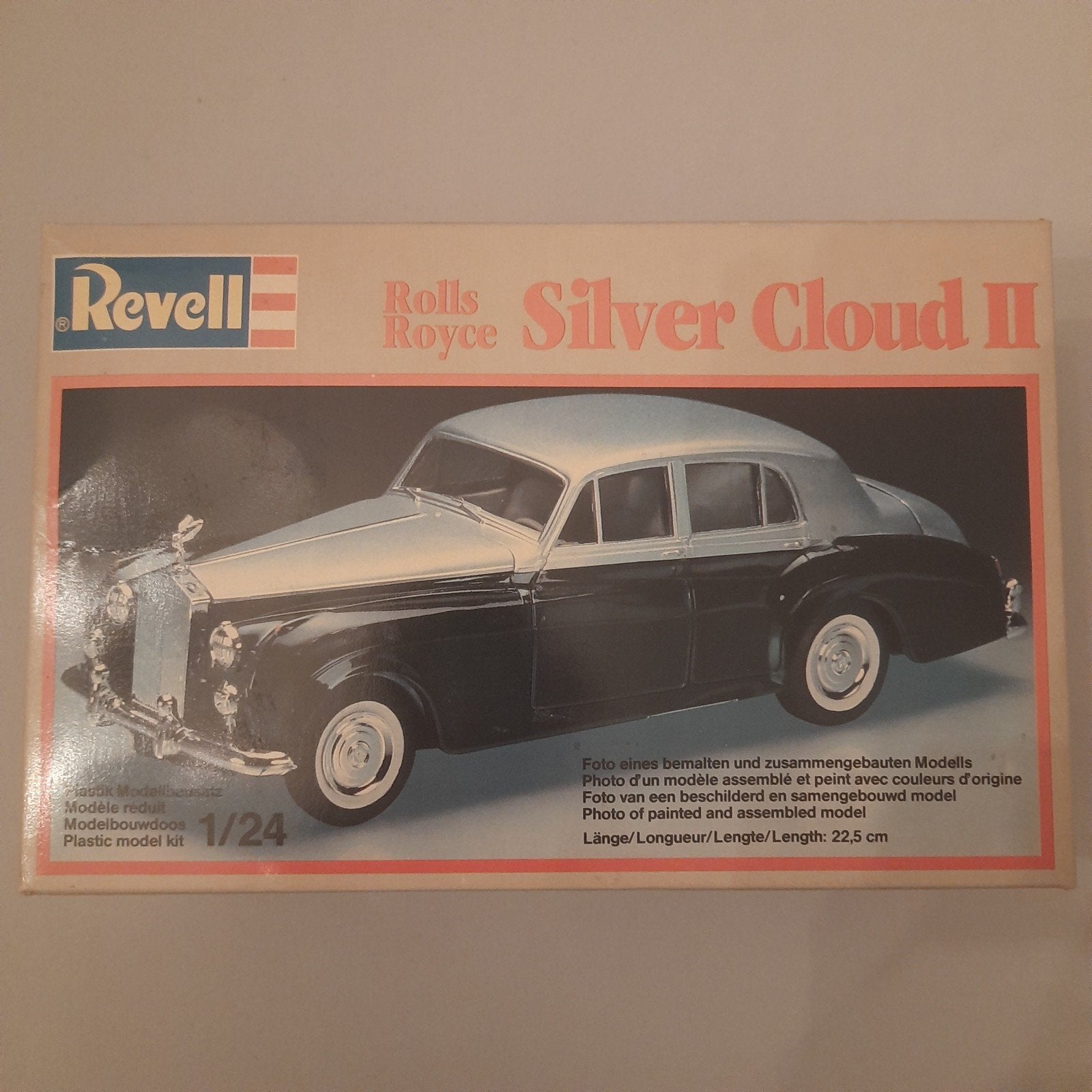VINTAGE MODELBOUWKIT: ROLLS ROYCE SILVER CLOUD II*VINTAGE*, Ophalen, Auto, Revell, Groter dan 1:32