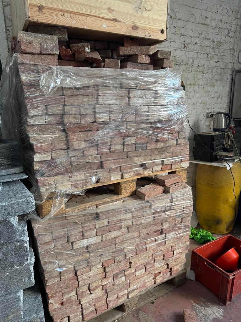 2 pallets stenen, Enlèvement, Comme neuf